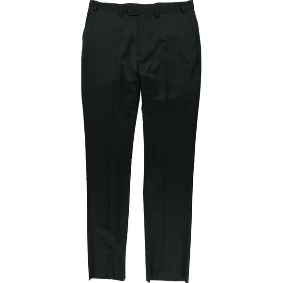 Michael Kors Mens Solid Dress Pants Slacks, Black, NWT